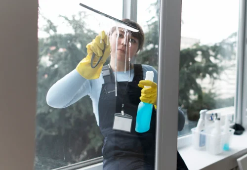 Nettoyage de vitres intérieures et extérieures à Vendœuvres